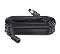 Cavo di prolunga DC Power da 10 m, spina 5,5 mm x 2,1 mm, supporta DC 5 V, 6 V, 9 V, 12 V, 24 V, per telecamere di sicurezza, DVR, router, stampante, striscia LED, nero