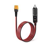 Cavo di Prolunga del Connettore XT60 con Spina Accendisigari 10FT 14AWG Caricabatteria per Auto e Cavo Adattatore per Generatore Solare