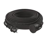 Cavo di prolunga della ditta EMOS 30 m Schuko, cavo di prolunga in gomma per uso esterno (IP44), H07RN-F3G 1,5 mm2