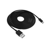 Cavo di prolunga di alimentazione extra lungo, alimentazione rapida per telecamera di sicurezza domestica, cavo micro USB con compatibilità