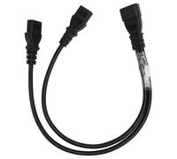 Cavo di prolunga di alimentazione per dispositivi informatici, splitter a Y IEC C14 a doppia porta C13, adattatore per altoparlanti wireless,