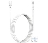 Cavo di prolunga di alimentazione VOLTKARE da 12 V CC, 9 m, 18 AWG, 5,5 x 2,1 mm, maschio a femmina, cavo adattatore di alimentazione 9 V per telecamera IP Tapo WiFi: C200, C310, C100, C210, C225