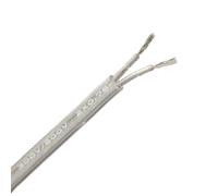 Cavo di prolunga flessibile for lampada a sospensione da 220 V, cavo elettrico trasparente in PVC, cavi for lampade a 2 o 3 conduttori, connettore di prolunga for cavo rotondo trasparente da 0,75 mm2