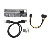 Cavo di prolunga flessibile per macchine da mining, connessione USB 3.0, cavo di alimentazione a 6 pin con connettori placcati in oro, prestazioni di