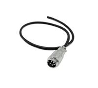 Cavo di prolunga for presa di corrente for aviazione industriale GX16, connettore maschio-femmina a 2-10 pin(Male Plug with Wire,AS SHOW_100CM_2P)