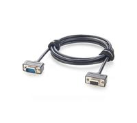 Cavo di Prolunga HD15 A Basso Profilo da Maschio A Femmina con Montaggio A Vite su Pannello, Ultra Sottile per Monitor SVGA VGA.