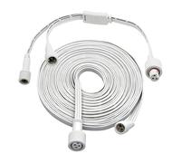 Cavo di prolunga impermeabile da 5 m con splitter a Y a 3 pin, compatibile con luci esterne Govee Dots H705A/H705B/H705C/H706A, cavo resistente alle intemperie per illuminazione permanente da giardino