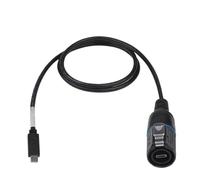 Cavo di prolunga impermeabile LP16 Type-C 3A 2m Connettore USB C for ricarica rapida Trasferimento dati 10 Gbps(Plug Gen1(2m))