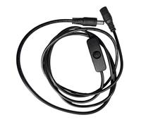 Cavo di prolunga in linea manuale 5.5mmx2.1mm di controllo di potere maschio alla femmina per le luci del LED accessorio dell'attrezzatura di elettronica