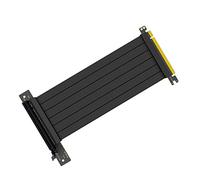 Cavo di Prolunga in Rame 16x Pci 3.0 Nero per Scheda Grafica | Adattatore Flessibile, Previene Allentamenti del Dispositivo, Struttura Pieghevole, per Installazioni PC Compatibili