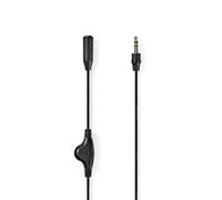 Cavo di prolunga jack audio stereo da 3,5 mm da 1 m con controllo del volume