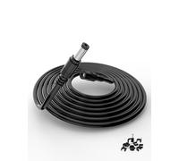 Cavo di Prolunga Lonnky 10 Metri 12 Volt, Compatibile con Telecamere di Sicurezza CCTV (TAPO C200), Deco, DVR, Luci a Striscia LED 12V, Router, Connettore 2,1mm x 5,5mm Maschio a Femmina