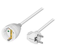 Cavo di prolunga LPS106 3G1,5mm² 5m bianco Numero di prese: 1 16A LOGILINK