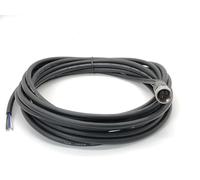 Cavo di prolunga M12 a 4 pin Cavo stampato con connettore diritto femmina 5M AWG22