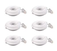 Cavo di prolunga modulare per telefono Internet RJ11 6P4C a RJ45 8P4C 6X 3 Met