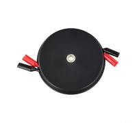 Cavo di prolunga multimetro per auto con avvolgitubo, cavo di prova | per tester auto, 2 connessioni, compatto e portatile, bobina in plastica con morsetto a coccodrillo. 3/6/9 metri