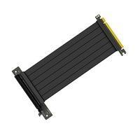 Cavo di Prolunga PCI 3.0 16x a 90 Gradi, Rame Nero | Previene Schermate Blu, Trasmissione Stabile, Pieghevole e Resistente all'Usura, 40x10,2x8,4cm