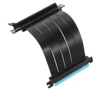 Cavo di Prolunga PCI-E 3.0 16X per Scheda Grafica, Rame Nero | Flessibile e Pieghevole, Aiuta a Prevenire Allentamenti e Schermo Blu, 20x13x2cm