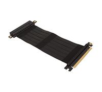 Cavo di Prolunga PCI Express, Cavo di Prolunga Flessibile Anti-interferenza PCIE 3.0 X16 20 Cm 30 AWG Alta Schermatura per Schede Grafiche