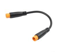 Cavo di prolunga per acceleratore Ebike a 3 pin, materiale ABS di qualità, lunghezza 129 mm, per leva del cambio e connettore del cambio, soluzione di cablaggio sicura (pubblico a 3 pin)