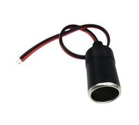 Cavo di prolunga per accendisigari, adattatore da 12-24 Volt con cavo di | prolunga da 4 m, cavo di prolunga resistente da 18 AWG, pompa per pneumatici, compressore d'aria