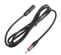 Cavo di prolunga per antenna per autoradio Adattatore per cavo universale per autoradio Cavo adattatore per antenna da maschio a femmina da 71 pollici Adattatore per antenna radio da maschio a femmina