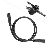 Cavo di Prolunga per Bici Elettrica, Accessorio per la Modifica del Cavo di Prolunga del Freno della Bici Elettrica a 3 Pin in Plastica ABS Adatto per Motore a Montaggio(2 Interfaccia femmina)
