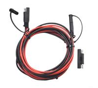 Cavo di prolunga per caricabatterie 12 AWG SAE con adattatore di polarità per pannello solare e compatibilità motore per pesca a traina (3 metri)