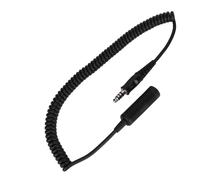 Cavo di prolunga per cuffie originale militare U-92A/U a U-174/U, cavo di prolunga per cuffie a spirale, design professionale standard, compatibile