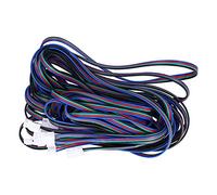 Cavo di prolunga per motore, 5 pezzi, JST PH2.0, set di cavi di prolunga per motore a 4 pin, 2 m da 24 AWG maschio a femmina, per estrusore stampante 3D e progetti elettronici