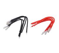 Cavo di prolunga per motore RC Filo RC da 16 AWG del connettore affidabile per sfere affidabili per il motore a spazzola, compatibile con Scx10 assiale per Gen8 [10 pezzi]