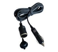 Cavo di prolunga per presa automobilistica 12/24 con 10 A, 180 cm | Accessorio per presa del veicolo con luce di alimentazione a LED, connettore maschio a presa femmina, guida all'uso 10A