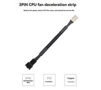 Cavo di prolunga per resistenza di riduzione del rumore della ventola del PC a 3 pin, connettore CPU a 3 pin per ventola CPU del computer