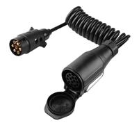 Cavo di prolunga per rimorchio, 2 m, adattatore da 7 a 13 pin, per sistemi da 12 V, adatto per auto, camper, barche, camper