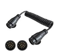 Cavo di prolunga per rimorchio per roulotte da 3 m a 13 pin, adattatore di traino, connettore maschio-maschio per luci per roulotte, accessori per camper, spine a 13 pin