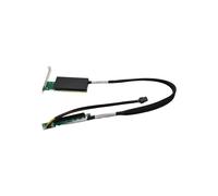 Cavo di Prolunga per Scheda Grafica PCIe 5.0 X16, Riser di Espansione Esterno, Scheda Adattatore 16x con Piastra di Base.