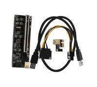 Cavo di Prolunga per Scheda Video Pcie V010 Plus Ver009s | Connettore 1x a 16x, Rame, Trasmissione ad Alta Velocità, Applicazione Versatile