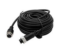 Cavo di prolunga per telecamera di retromarcia, 10 metri con 4 pin, cavo per fotocamera per tutti i sistemi di retromarcia e telecamere per cavo di prolunga da 10 m