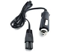 Cavo di prolunga portatile di ricambio per mini frigorifero a 2 pin, 12 V CC, cavo di alimentazione per Igloo, Wagan, Juggerg, viaggi in auto (1,8 m)