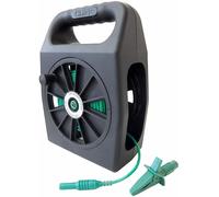 Cavo di prolunga R2 da 50 m su avvolgicavo - adatto per fluke, diLOG, KEWTECH, MEGGER, METREL, ecc