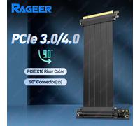 Cavo di prolunga RAGEER PCIe 4.0/3.0 X16, cavo riser ad alta velocità, connettore riser di estensione GPU per RTX 4090/4080/4070/7900XTX