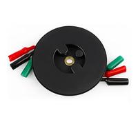 Cavo di prolunga retrattile per multimetro, lunghezza 3 m/6 m, con clip a coccodrillo, materiale plastico per riparazione auto e test elettrici