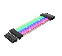 Cavo di prolunga RGB indirizzabile | Cavo RGB con strisce LED al neon diffuse personalizzate | Componenti interni per PC per connettore scheda madre | Cavi con manicotto RGB | duall LED Light