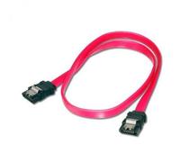 Cavo di prolunga SATA Goobay con ancoraggi 50 cm Rosso