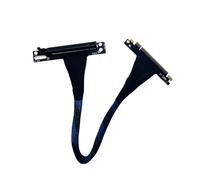 Cavo di prolunga Scheda grafica esterna for server PCI-E 4.0 X16 32 GBS GEN4 for cavo adattatore GPU pieghevole a rete intrecciata for(50cm,16ABZ)