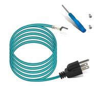 Cavo di prolunga schermato per pannello patch Ethernet - 14 AWG (terminale a Y da 1,8 m) per NEMA 5-15P 3 poli spina Ethernet Bond & Ground Adapt