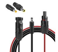 Cavo di Prolunga Solare 16 AWG, Vegena Connettore Solare a DC 8 mm, Connettore a Energia Solare 1,5 m, Cavo Adattatore Solare per Tutti i Pannelli Solari