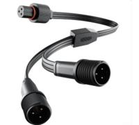 Cavo di prolunga splitter tipo Y, 1 pezzo, 22 AWG, in rame, IP68, impermeabile, per grondaie esterne H705A, H705B, H705C, H805A, (1 femmina, 2 maschio)