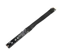 Cavo di Prolunga SSD M.2 NVMe, PCB R44SF Cavo di Prolunga M.2 a PCI E 3.0 X4, Prolunga Chiave 32G/BPS per per Linux, Cavo di Prolunga SSD M.2 NVMe (15 cm)