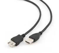 Cavo Gembird USB 2.0 AM/AF maschio/femmina prolunga 3 m nero
